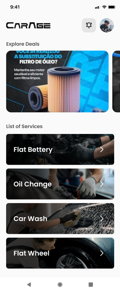 App Showcase Screenshot 1